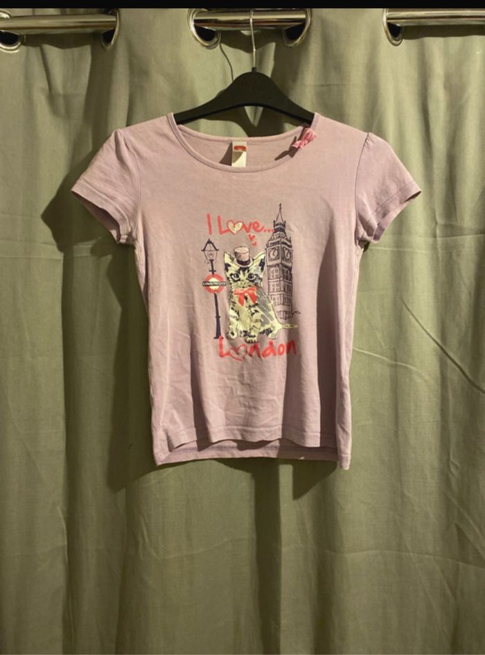 T-shirt violet Lila - photo numéro 1