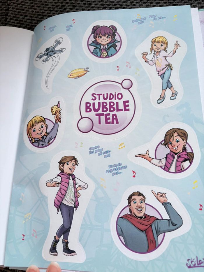 Lot 2 bandes dessinées studio bubble tea - photo numéro 4