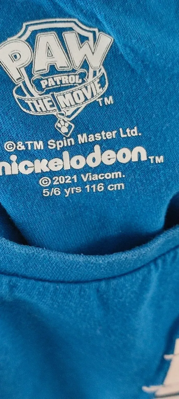 Tee shirt paw patrol - photo numéro 3