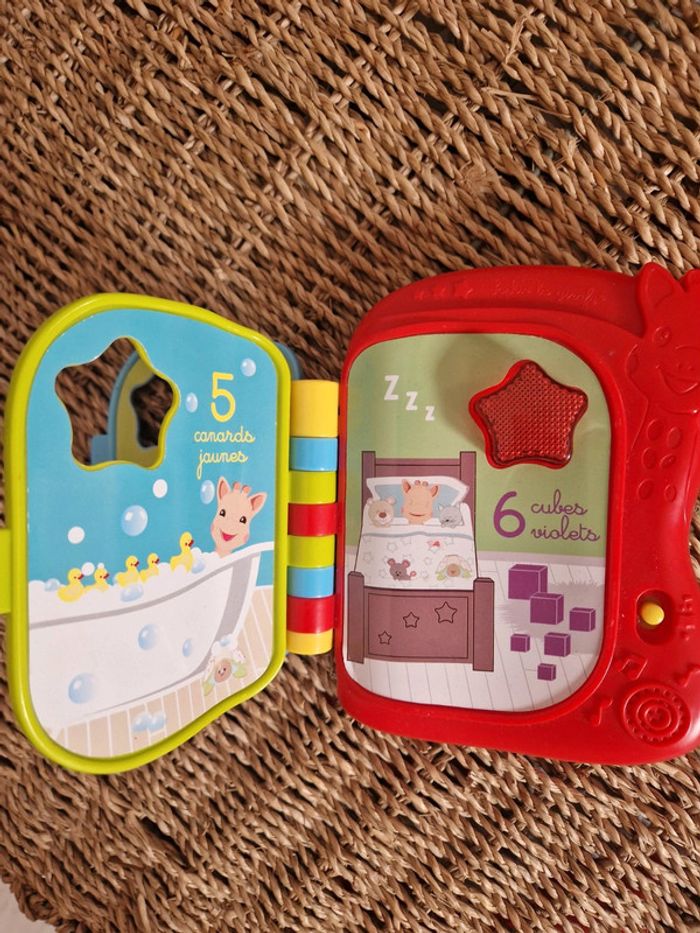 Livre musicale et lumineux Sophie la girafe 🦒 - photo numéro 5