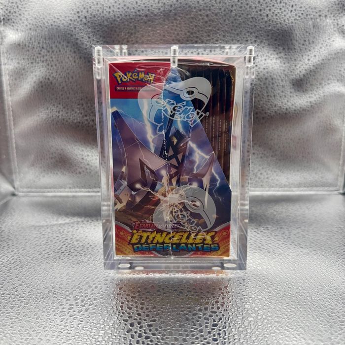 5 protections acryliques aimantées neuves pour DISPLAY Pokémon - photo numéro 3