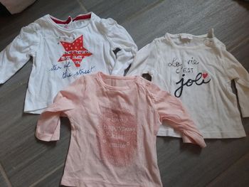 Lot 3 tee-shirt 3 mois