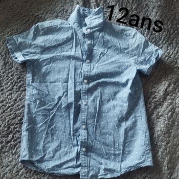 Chemise manches courtes