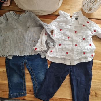 Lot de 2 ensembles 9mois 💙