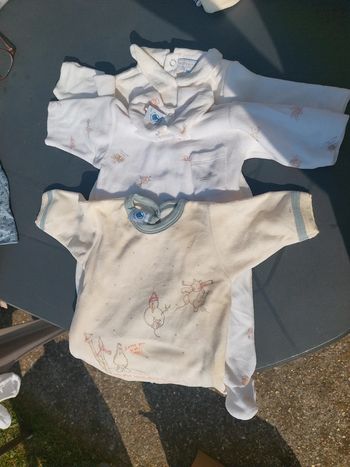 Lot de 3 pyjamas 1 mois