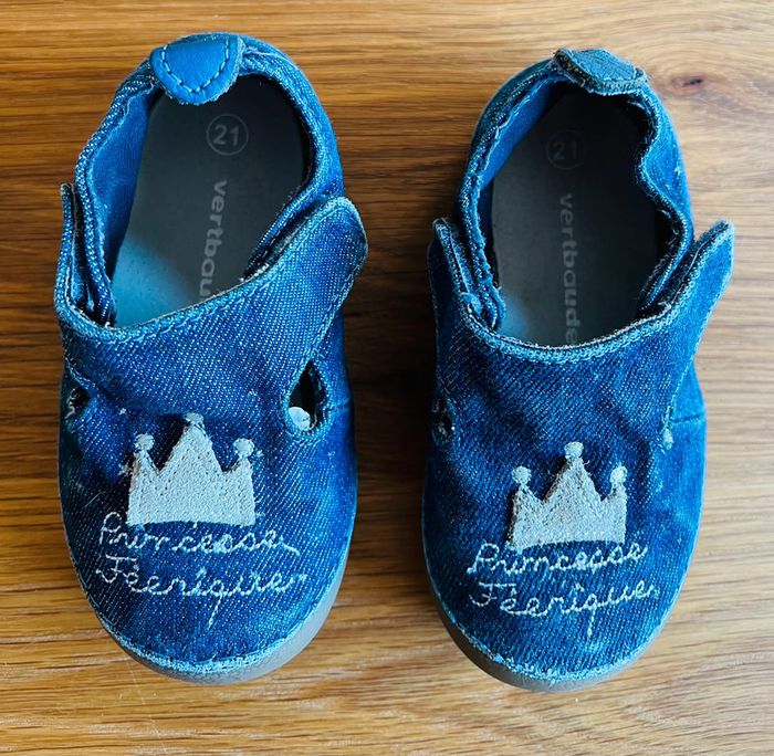 Chaussures jean pointure 21 VertBaudet - photo numéro 2