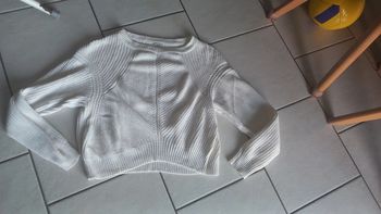 Pull blanc cassé pimkie taille l femme