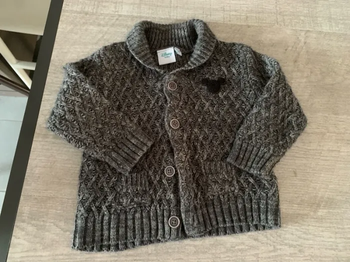 Gilet Mickey, taille neuf mois