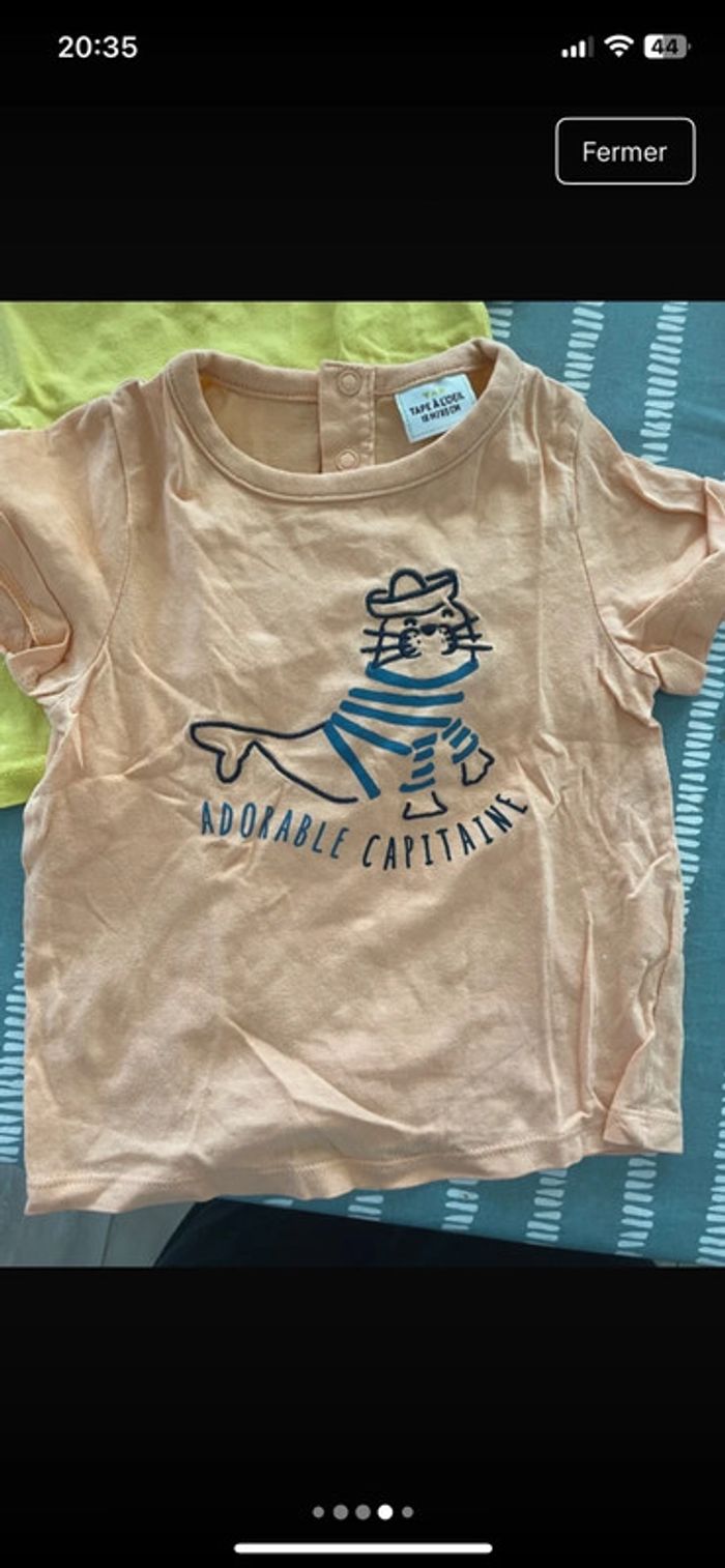 Lot tee shirt manche courte - photo numéro 4