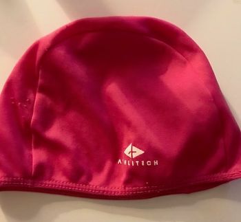 Bonnet de bain rose Go sport