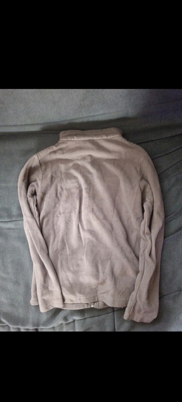 Veste polaire marron - photo numéro 3