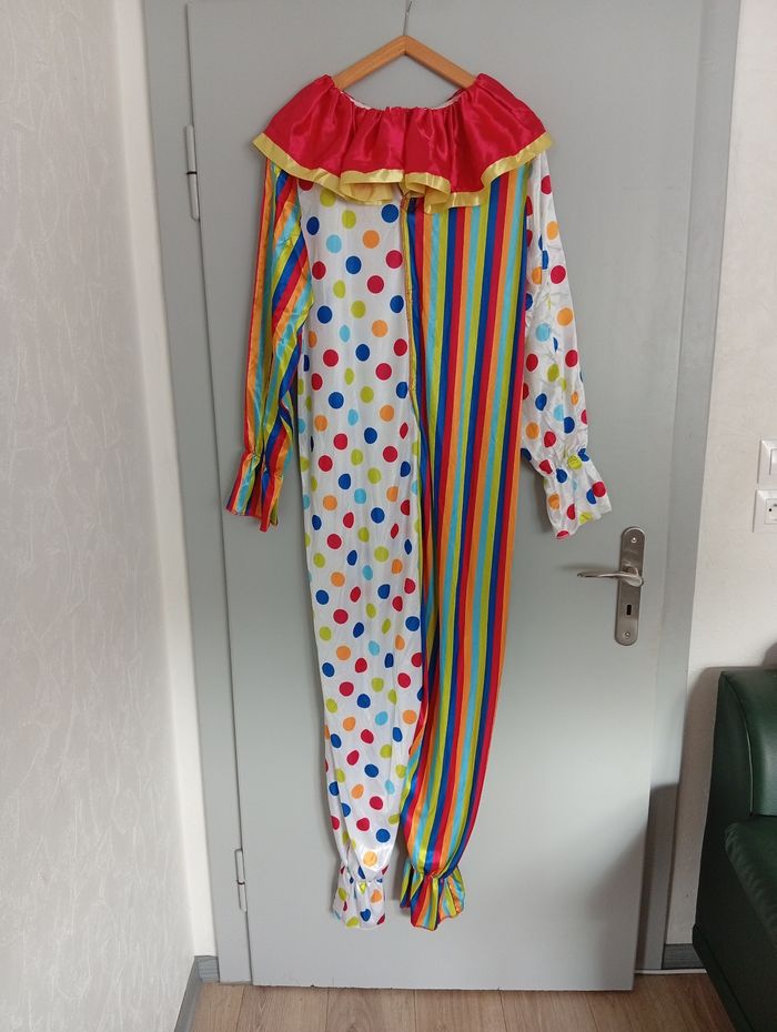 Combinaison de clown multicolore L - photo numéro 6