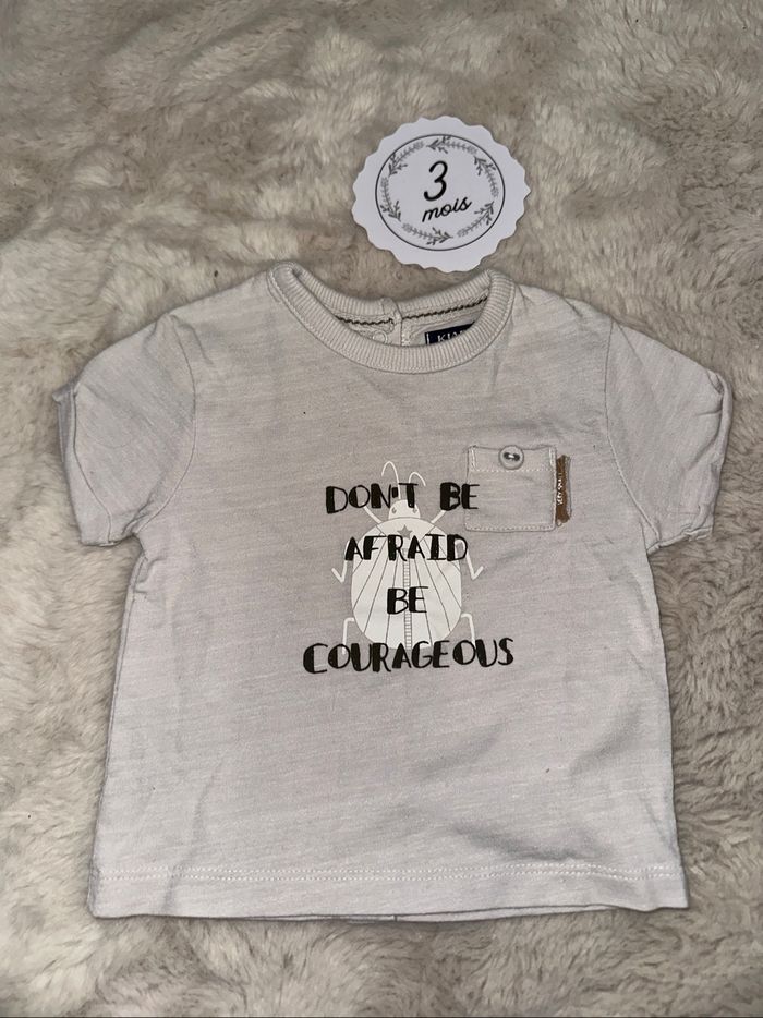 T shirt bébé 3mois