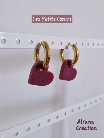 Boucles d'oreilles 💜