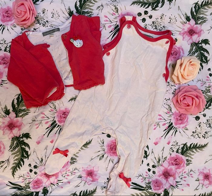Ensemble vêtements bébé fille 1mois Sergent Major - photo numéro 2