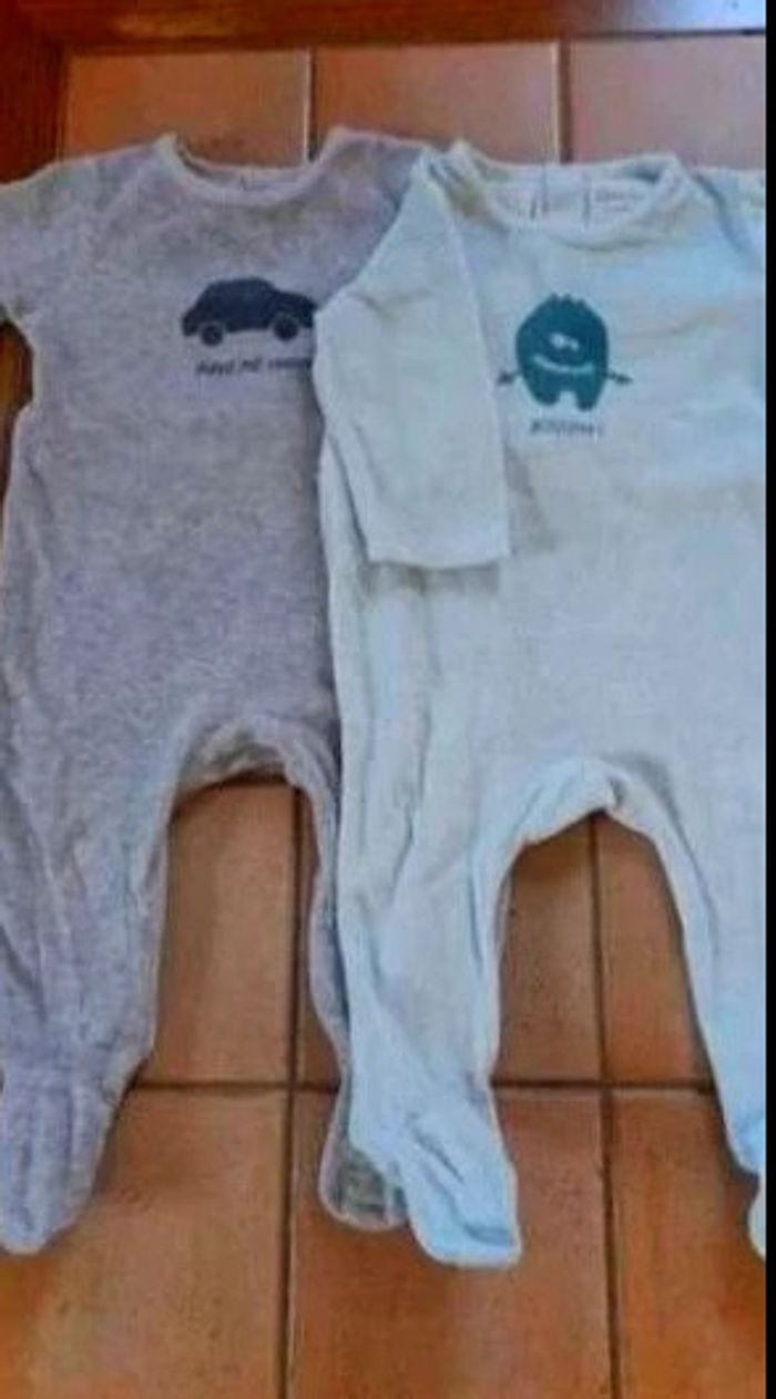 Lot de 2 pyjamas garçon