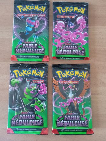 Artset 4 Boosters EV6.5 Fable Nébuleuse