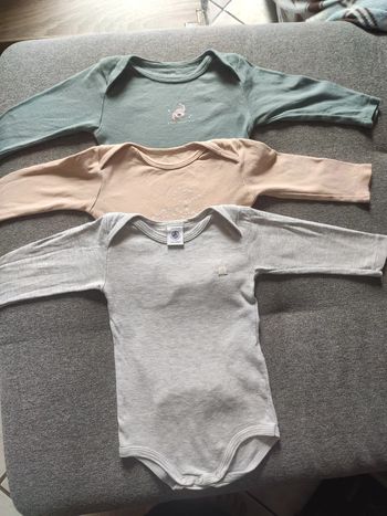 Body manches longues 12 mois