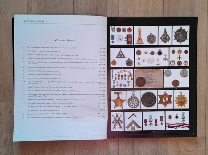 franc-maçonnerie, tableaux anciens, mobilier et objets d'art Drouot Richelieu - photo numéro 5