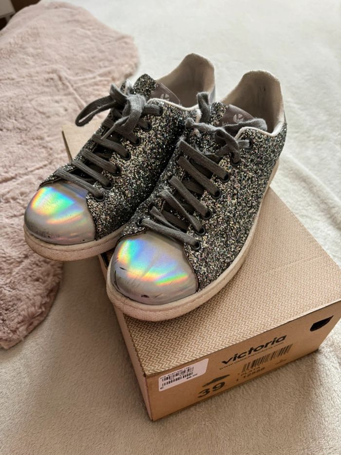 Basket paillettes
