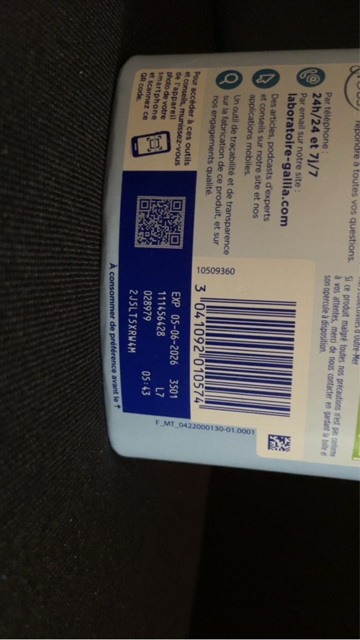 Lait infantile - photo numéro 3