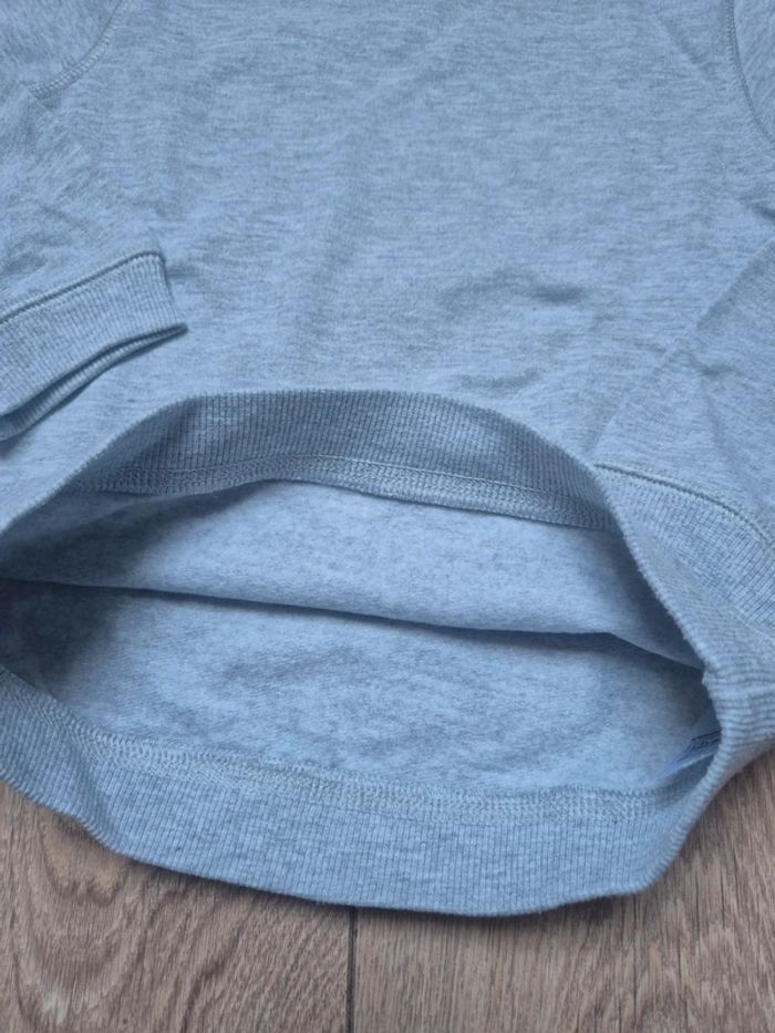 Pull sweat gémo gris chiné 4 ans état neuf - photo numéro 2