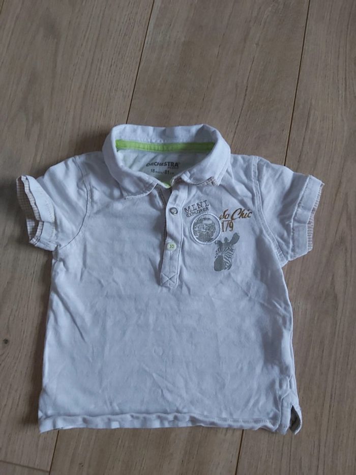 Ensemble été polo et bermuda garçon Orchestra 18 mois (78) - photo numéro 2