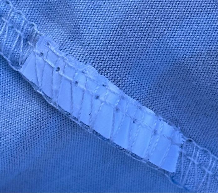 T-shirt court imprimé marbré bleu T34 • Shein - photo numéro 5