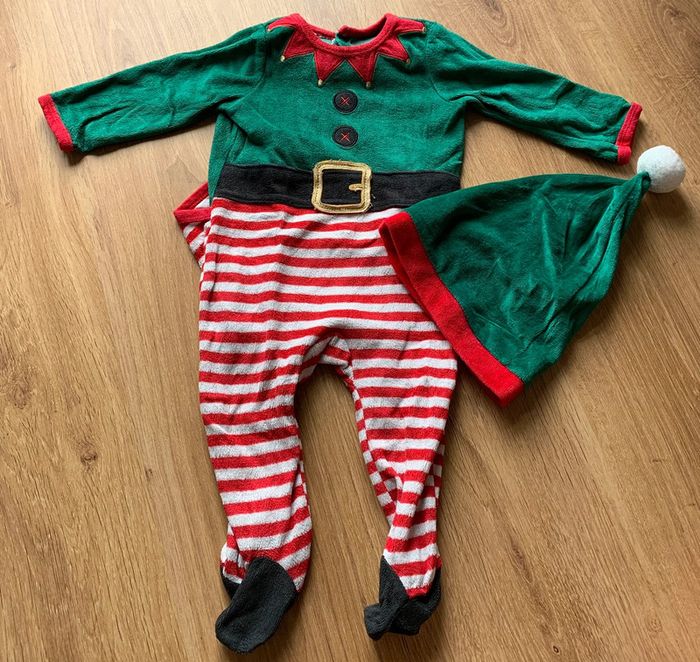 Pyjama de Noël + bonnet de nuit