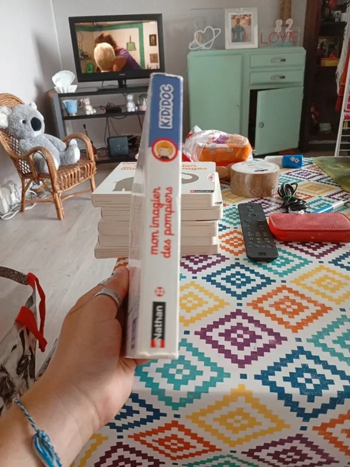 Livre mon imagier des pompiers - photo numéro 4