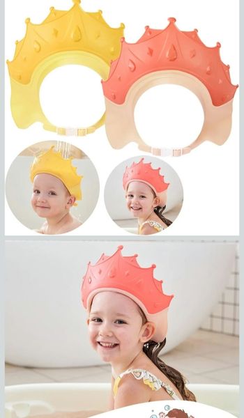 Couronne de bain bébé ANTI LARMES 🛁 réglable 0-9 ans 💖 LOT PROMO