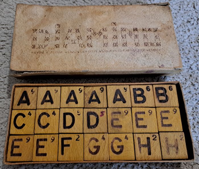 ♟️Ancien jeu de société Diamino, en bois