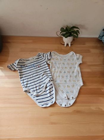Lot body 3 mois garçon