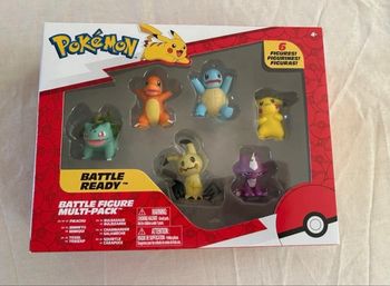 Pokémon Battle Ready - 6 figurines