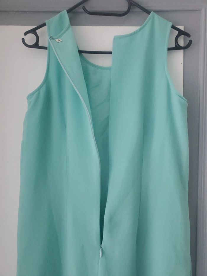 Robe longue détails broderie - YKK - taille 38 - photo numéro 7