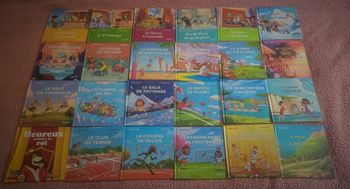 Lot de 24 livres