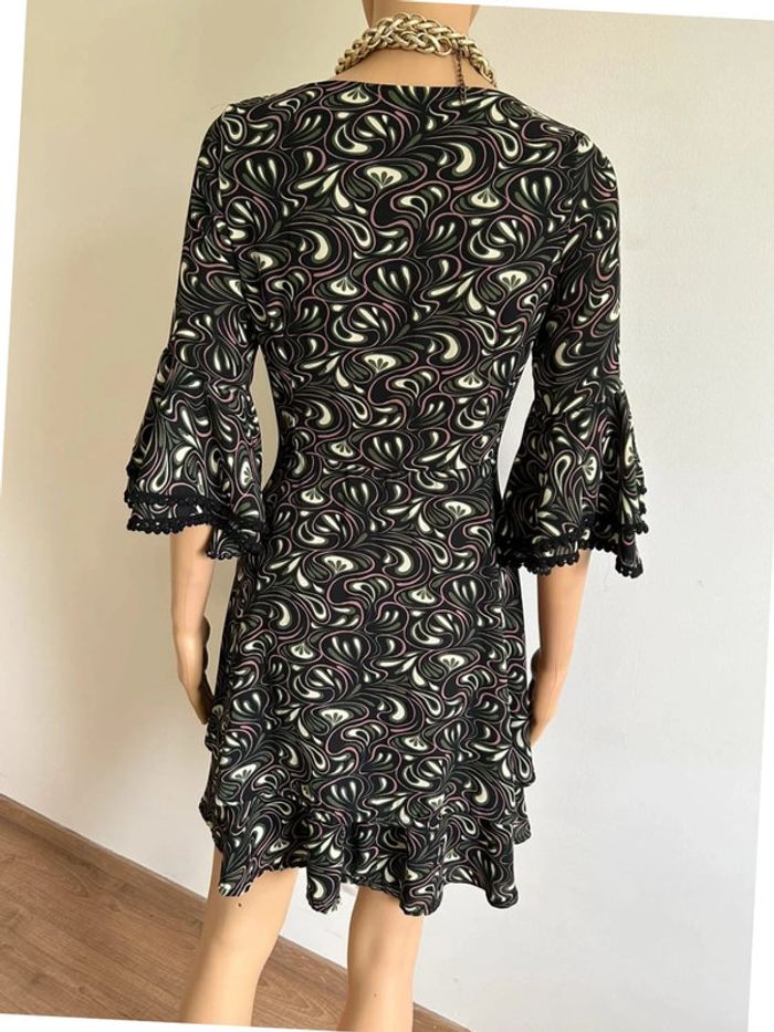 Robe imprimée multicolore Maggie Sweet taille S jamais portée - photo numéro 7