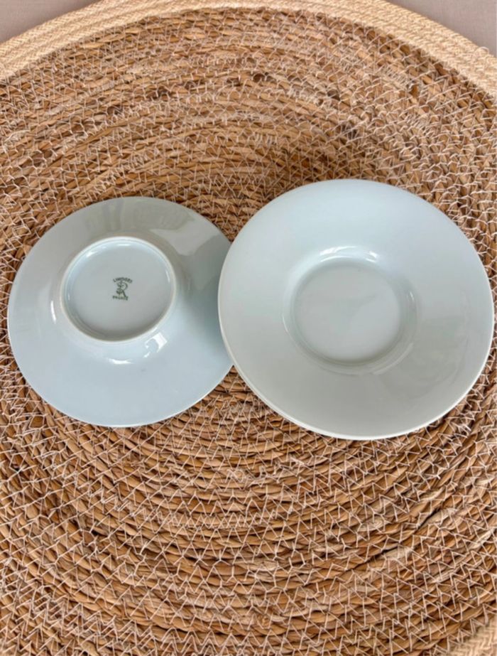 Sous tasses en porcelaine Limoges Raynaud - photo numéro 2