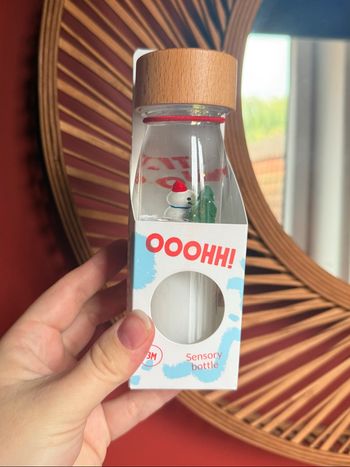 Bouteille sensorielle Petit boum hiver neuve
