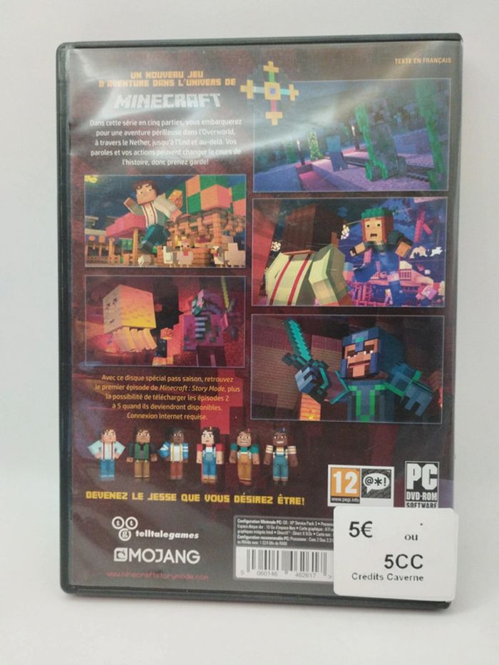 Minecraft story mode a telltale games series - pc - photo numéro 2