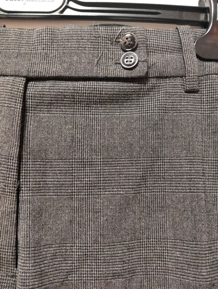 Pantalon large prince de galles H&M 40 - photo numéro 3