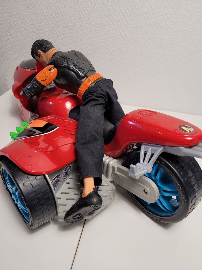 Moto + Personnage - Action Man - photo numéro 6