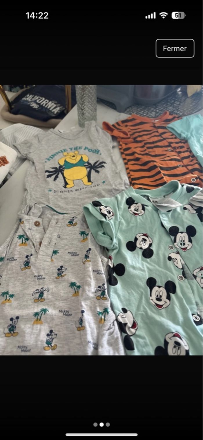 Lot barboteuses Disney - photo numéro 3