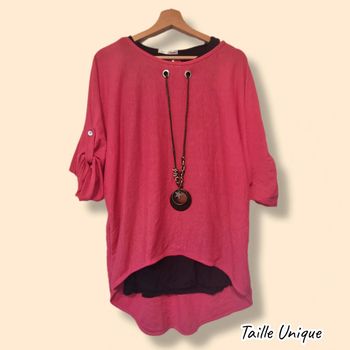 Pull fin avec débardeur