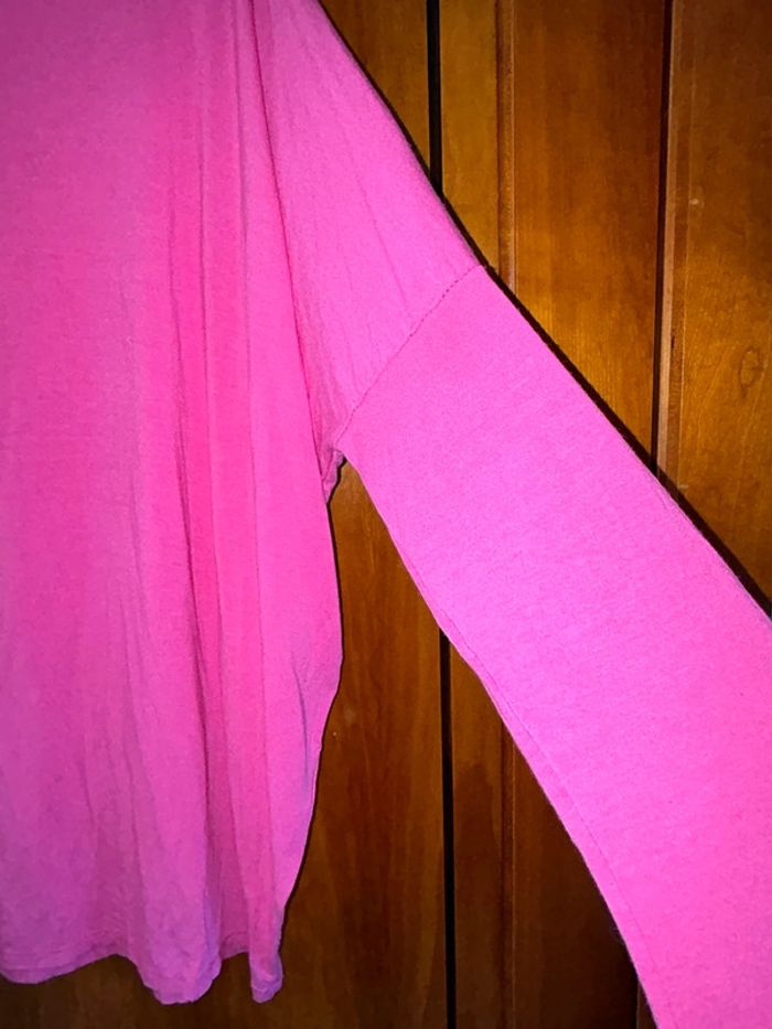 Pull rose taille unique - photo numéro 3