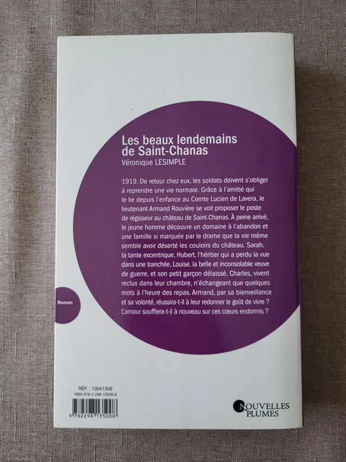 Les beaux lendemains de Saint-Chanas de Véronique Lesimple - photo numéro 2
