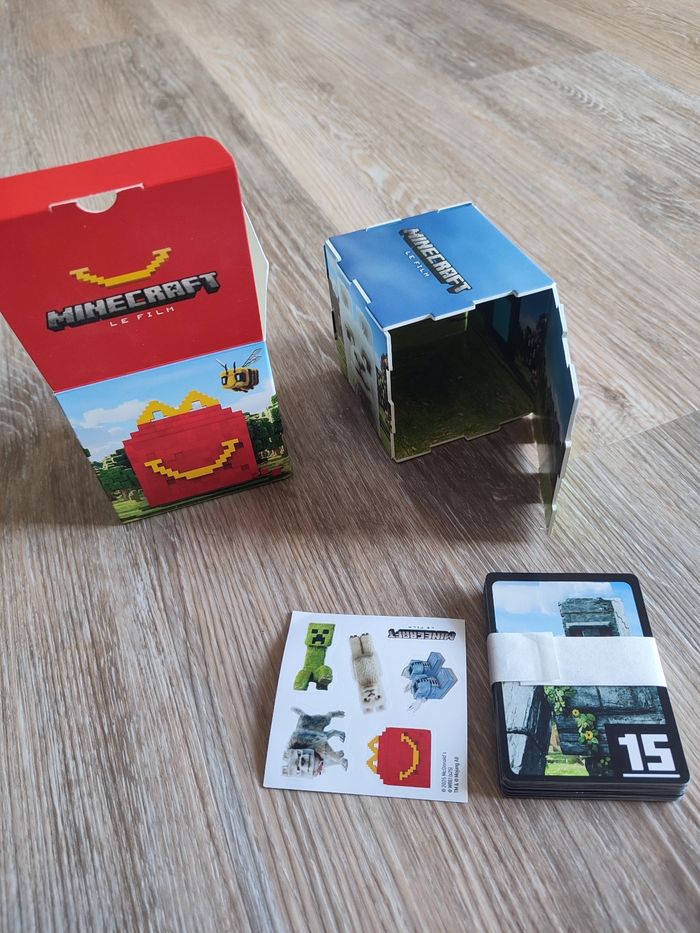 Jeu de carte minecraft - photo numéro 2