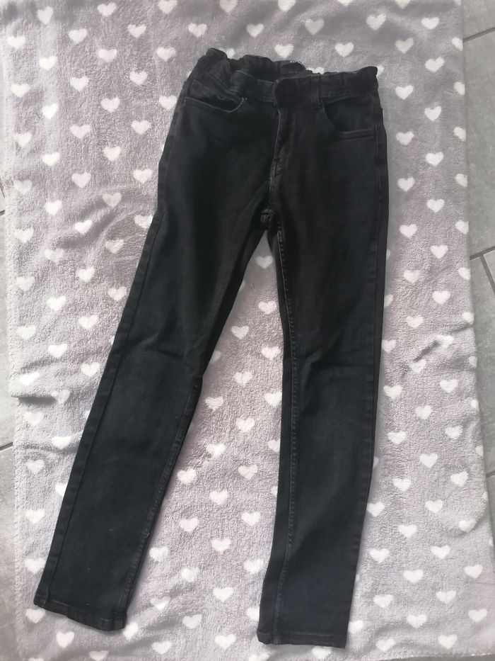 Pantalon jeans slim 🖤 stretch Kiabi garçon 12 ans - photo numéro 2