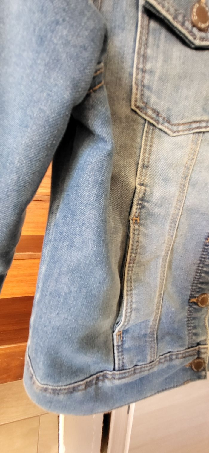 Veste en jean fille - photo numéro 6
