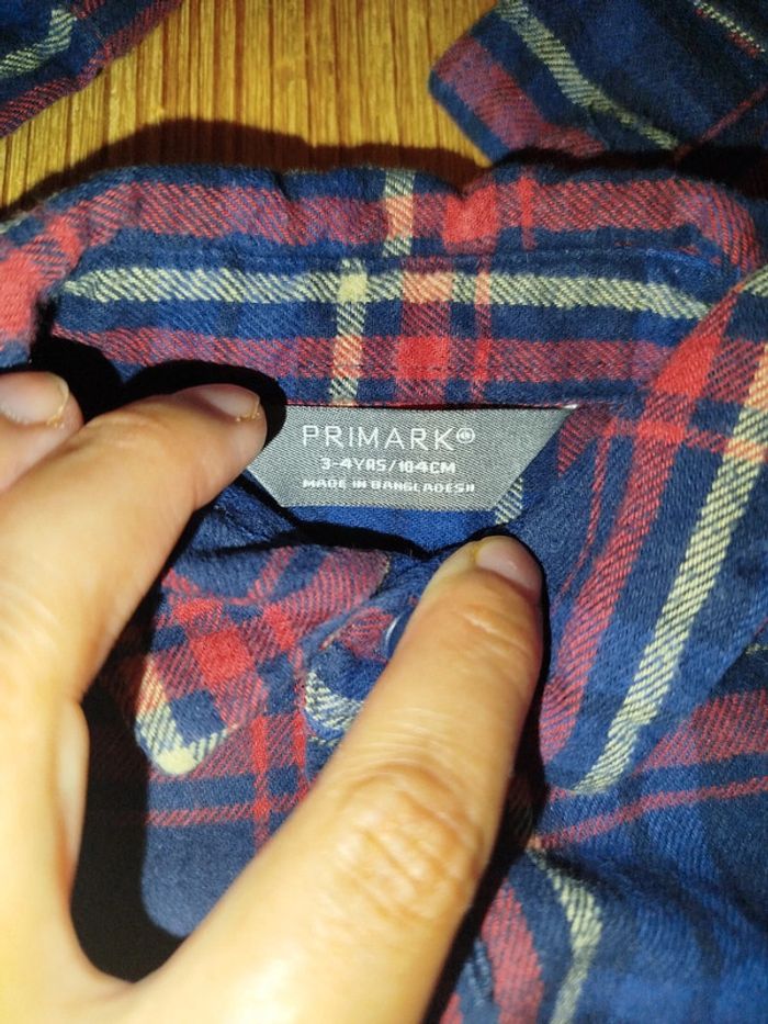 Chemise manches longues 4ans - photo numéro 2